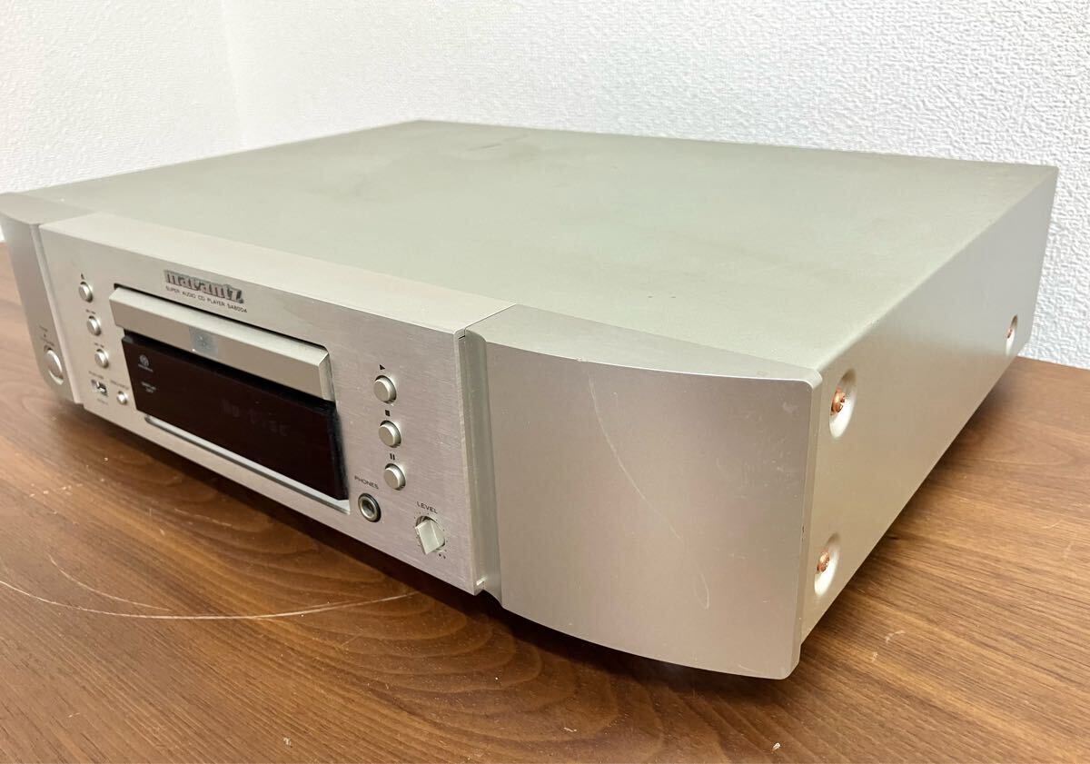 1円〜 marantz マランツ SA8004 SACDプレーヤー シルバーゴールド ジャンク出品_2