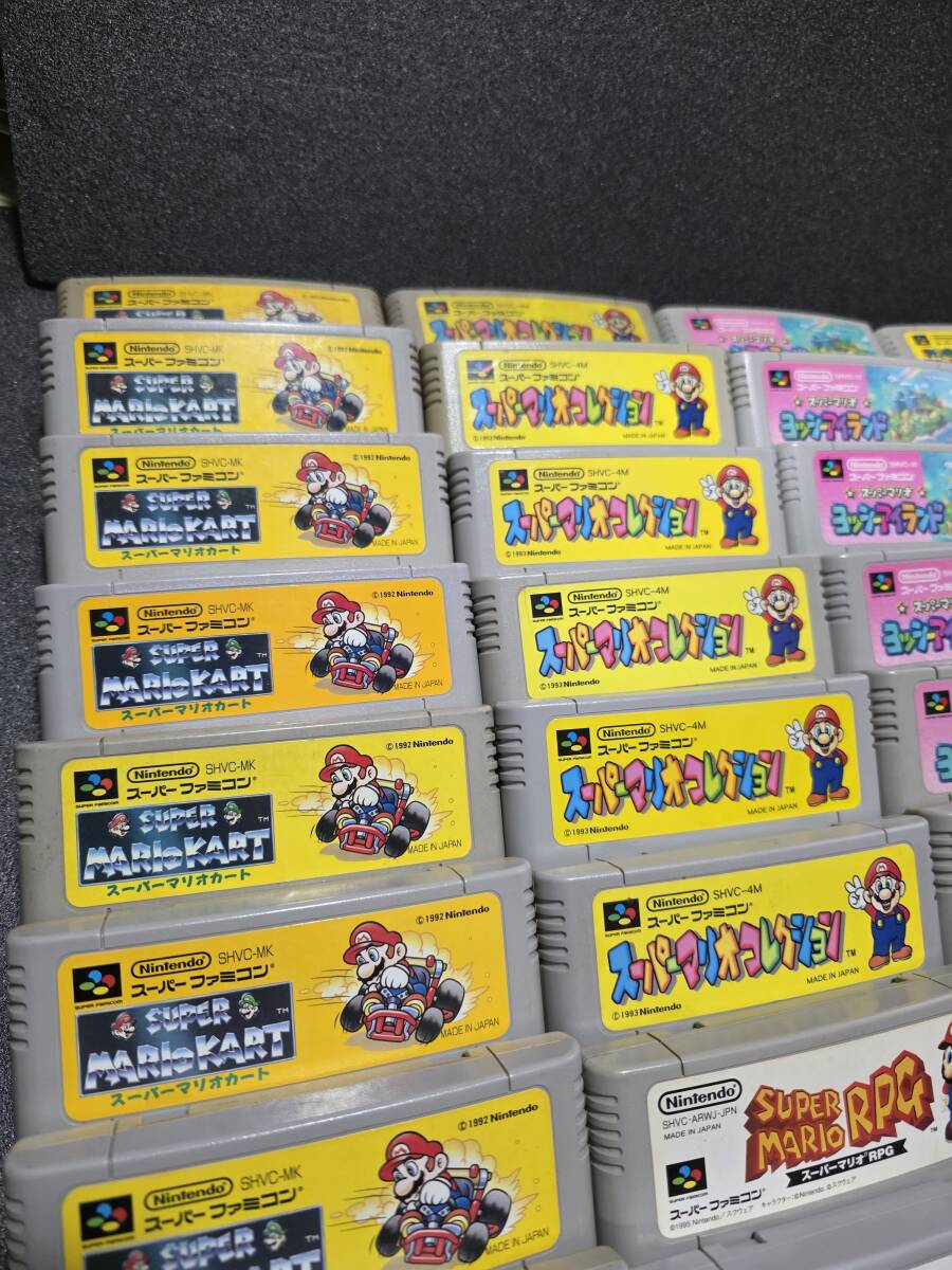 SFC大量ソフト】任天堂 人気タイトル 約72点 スーパーファミコンソフト