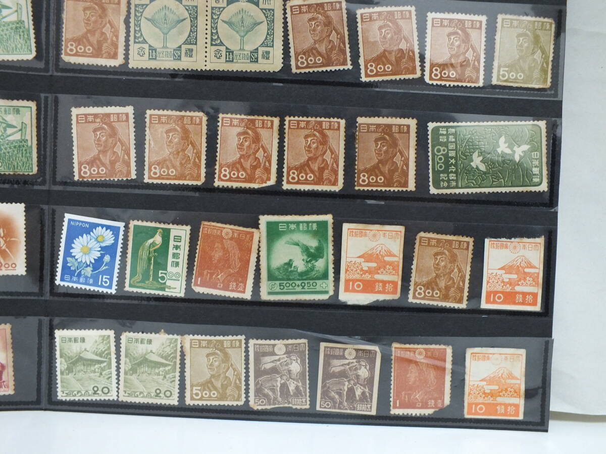 10M まとめ 古切手 戦前 戦後 昭和 文化人 大日本帝国 鳩 航空 大正銀婚 愛国 鉄道 普通 記念 当時物 コイル 1円スタート_9