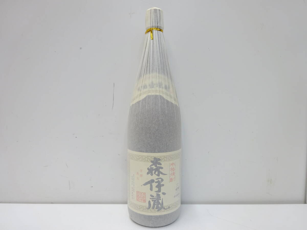 激アツ!!1円スタート!! 17630 酒祭 焼酎祭 森伊蔵 1800ml 25度 未開栓 和紙付 本格焼酎 芋焼酎 森伊蔵酒造 保管品_1