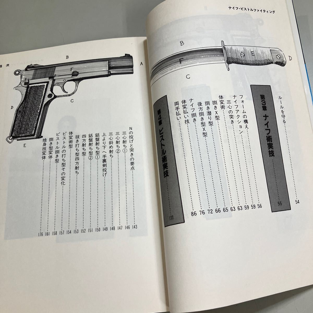 ナイフ・ピストル ファイティング Knife and Pistol Fighting 初見良昭