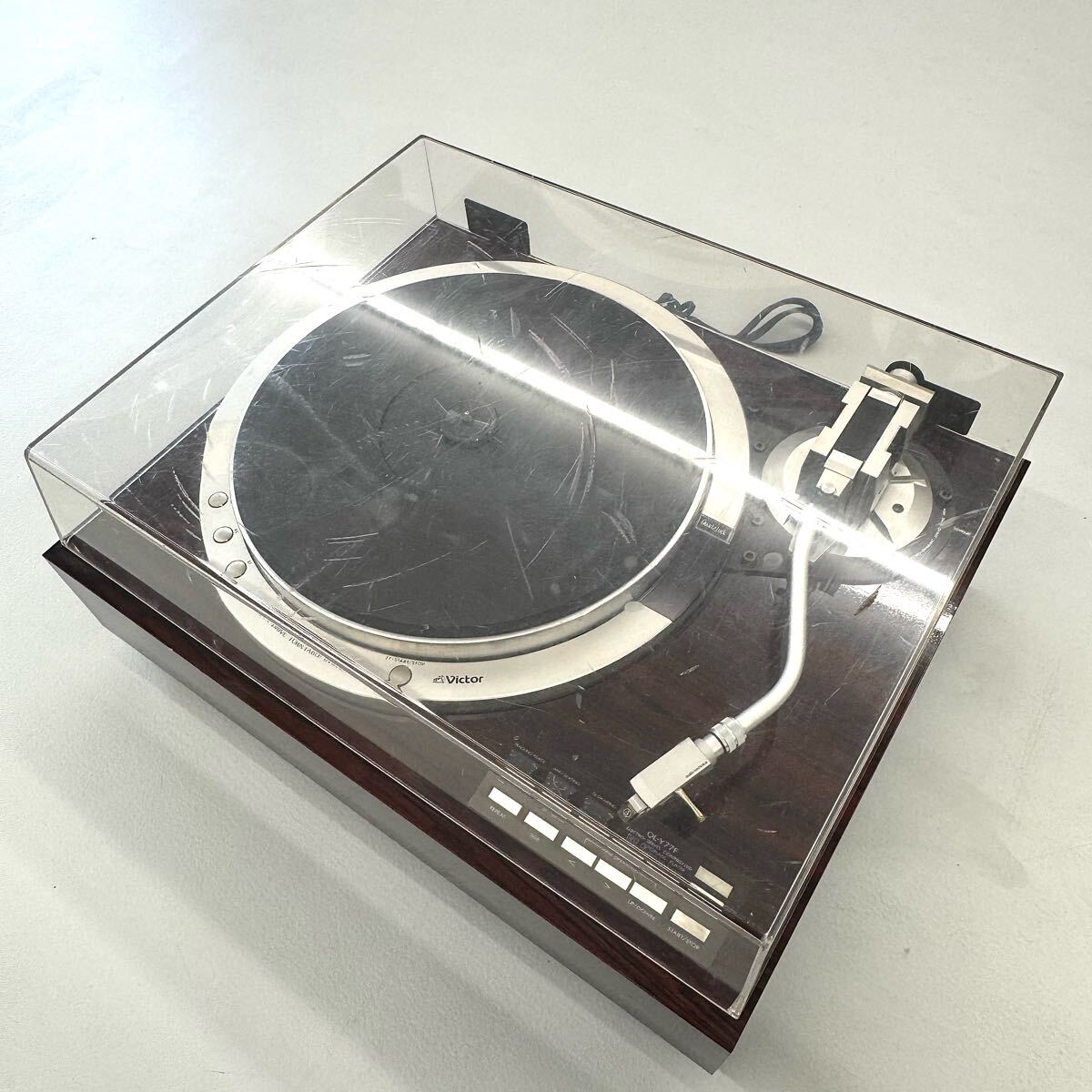 希少、、 Victor QL-Y77F レコードプレーヤー ビクター ターンテーブル 動作品_2
