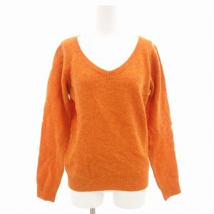 ママイクコ パリ MAMAIKUKO de PARIS ニット セーター 長袖 プルオーバー Vネック ウール