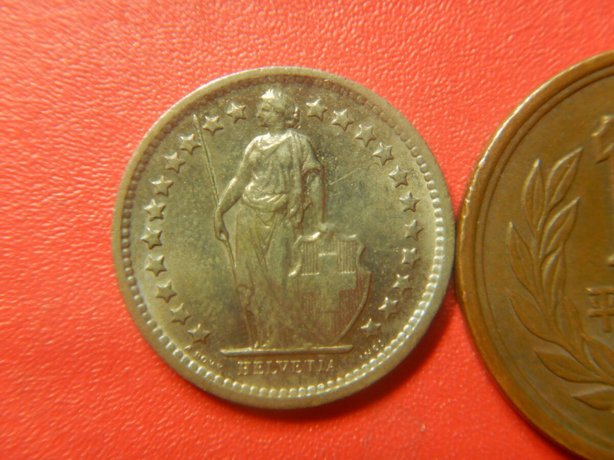 外国・スイス／1/2フラン白銅貨（1970年） 250402(ヨーロッパ)｜売買