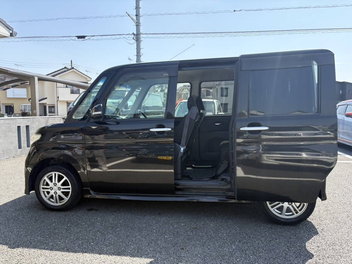 売り切りH22年タントカスタムＸ LTD ナビ　TV　ドライブレコーダー　パワースライドドア　本車検２年付_2