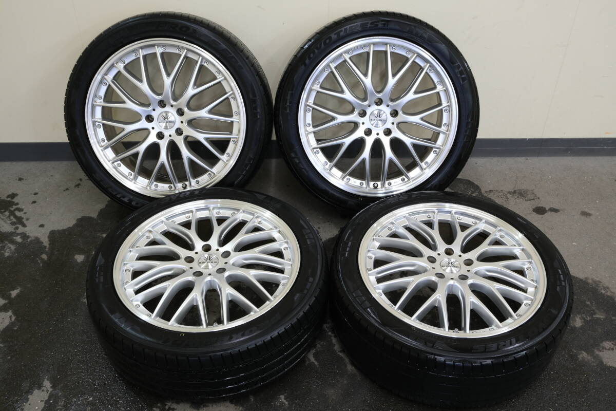 ☆1円スタート☆売切☆4本セット・ロクサーニ・245/45R20 8J 114.3 