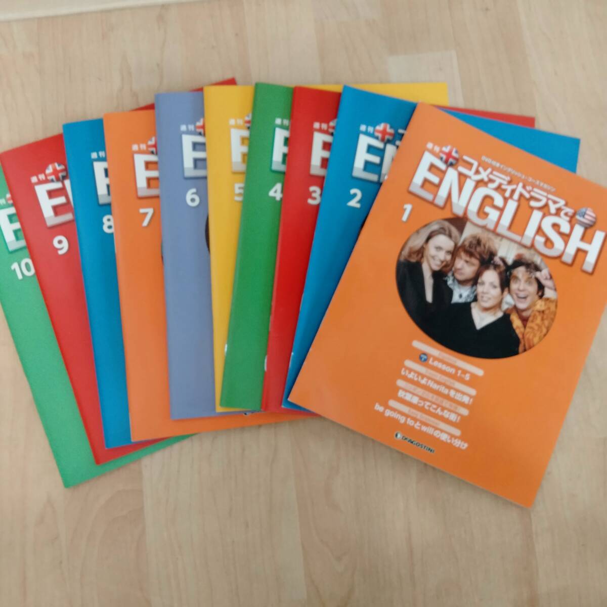 【コメディドラマで ENGLISH】　DeAGOSTINI　英語教材　DVD＆テキストセット_3