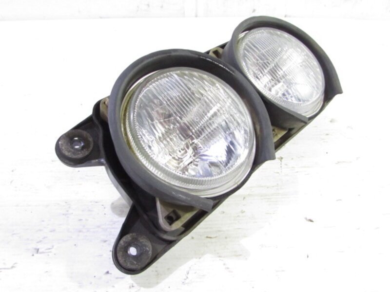フュージョン　デュアルヘッドライトキット　丸目2灯　希少 ZXR250 ZX250A 希少!! 純正 丸目2灯式 ヘッドライトASSY 点灯OK 検