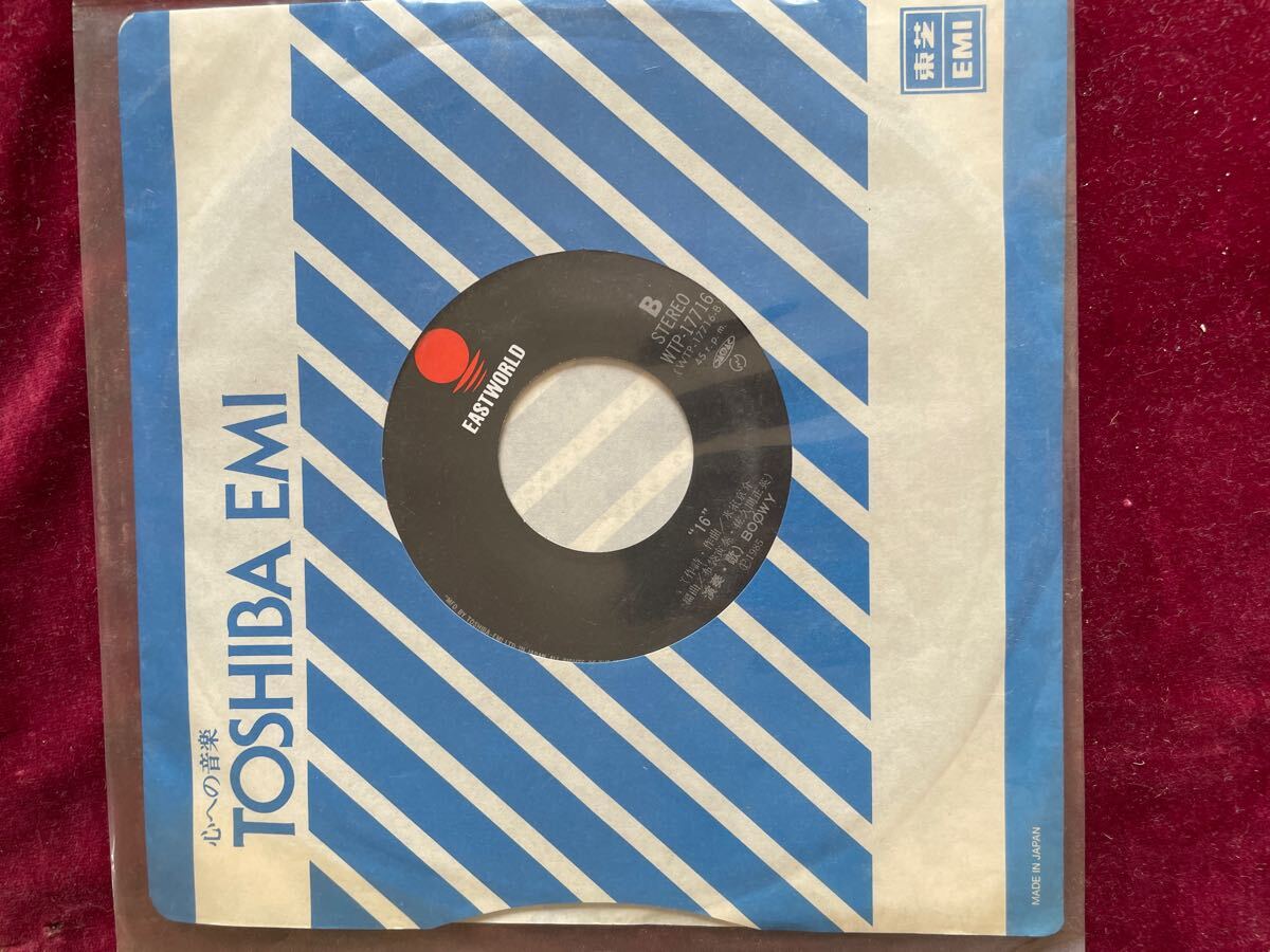 BOOWY EP盤　4枚セット_4