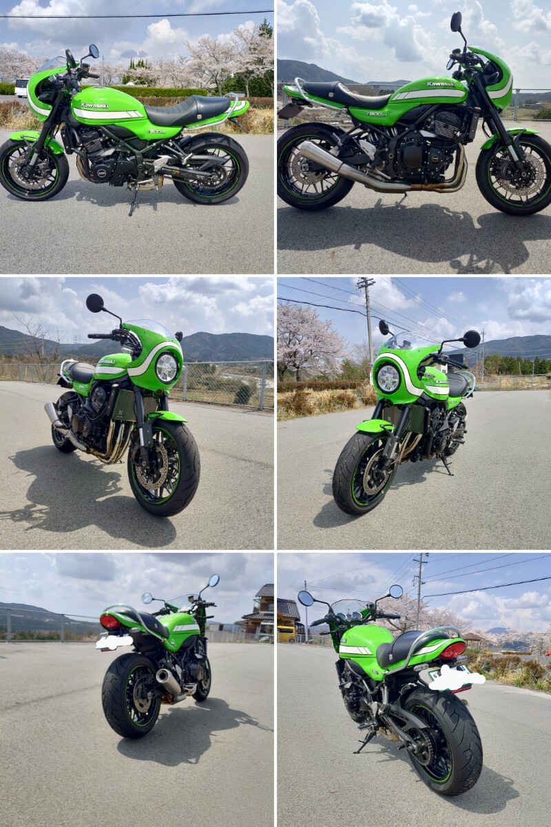 Z900RS カフェ cafe 純正 テールカウル ライムグリーン　品番36041-0049-7F_7