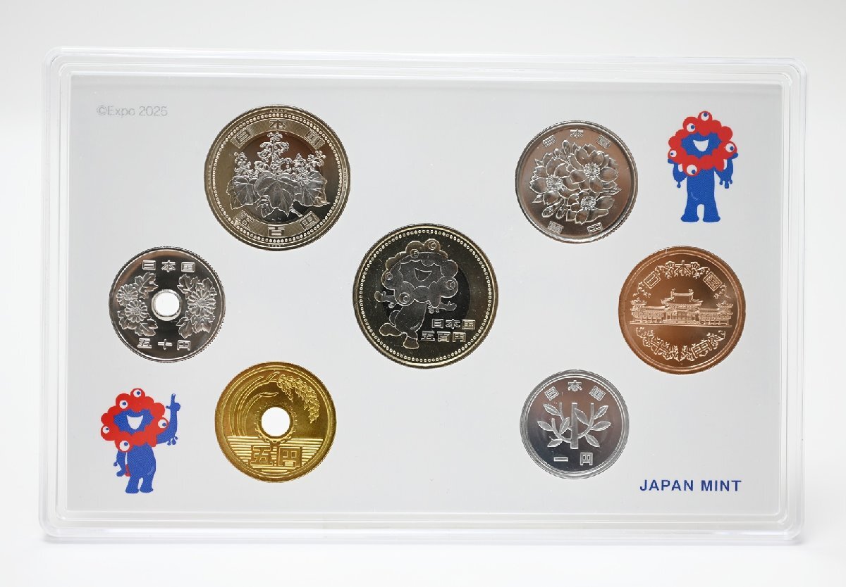 新品 2025年 日本国際博覧会記念 貨幣セット 1166円 ミャクミャク 500