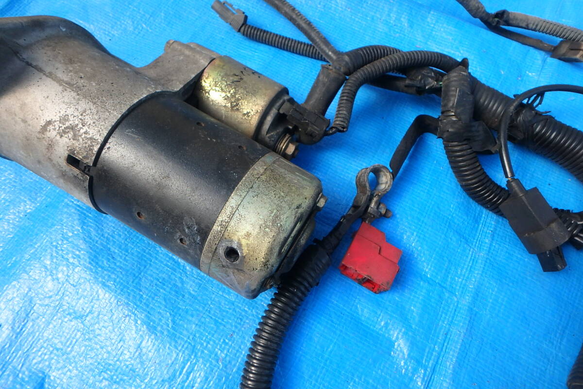 180SX RPS13 SR20 ターボ 中期 セルモーター バッテリーハーネス 動作