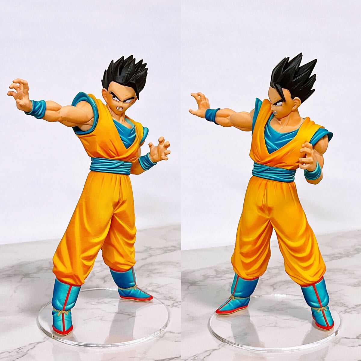 ドラゴンボール　孫悟空　ベジータ　孫悟飯　リペイント 孫悟飯 フィギュア リペイント ドラゴンボール マッチメーカーズ MATCH