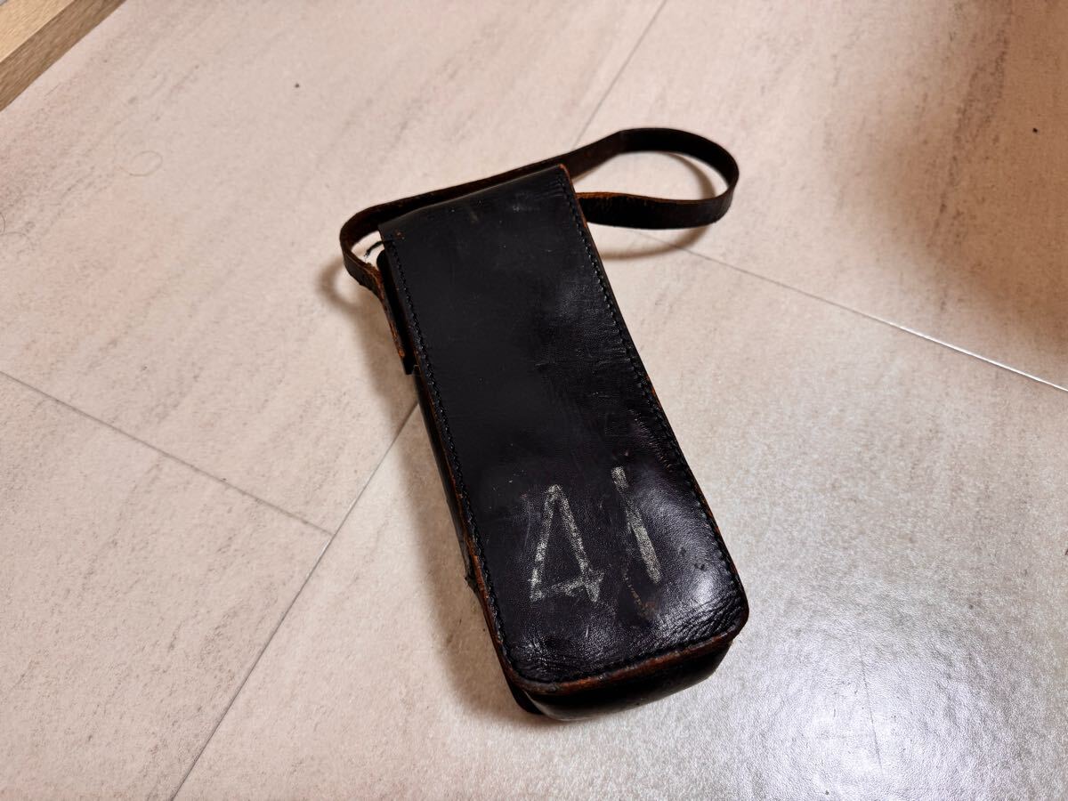 【鉄道関連品】ブレーキ弁ハンドルケースと車掌カバン_4