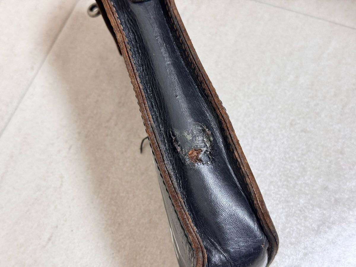 【鉄道関連品】ブレーキ弁ハンドルケースと車掌カバン_6