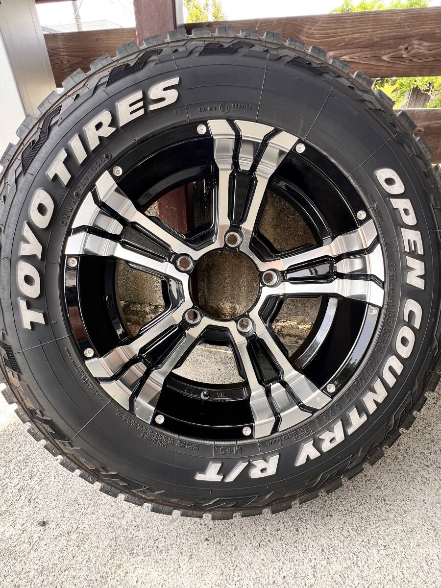 ジムニー　タイヤホイール4本セット　オープンカントリー　ナイトロパワー　クロスクロウ_2