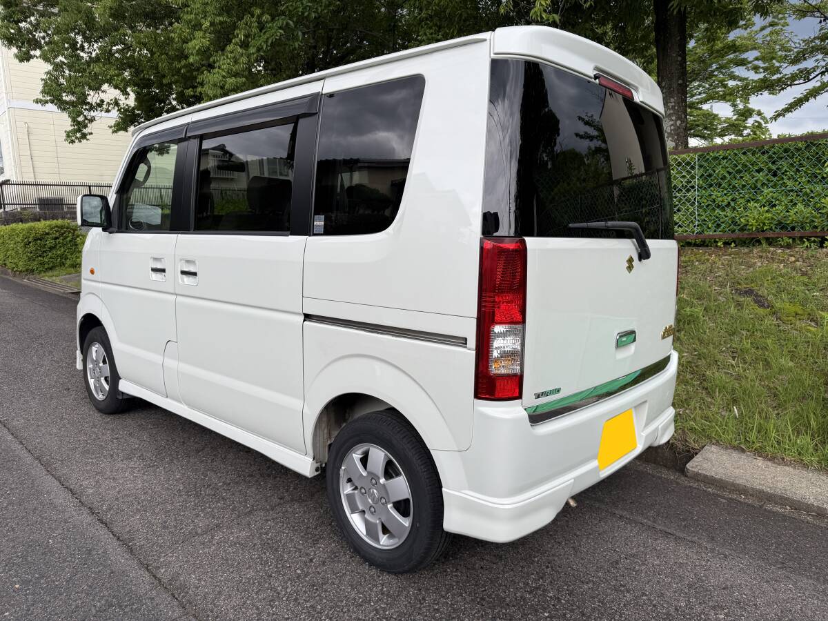 ☆愛知全込み☆ SUZUKI スズキ 車検 R8.4 低走行 67000K DA64W DA64 エブリィ ワゴン AT パワースライド ターボ ETC 付 初心者 通勤 快適_3