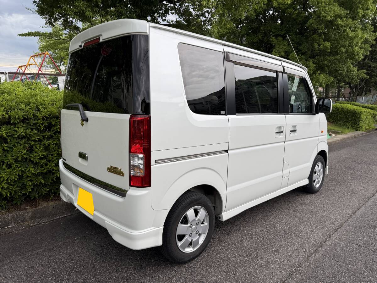 ☆愛知全込み☆ SUZUKI スズキ 車検 R8.4 低走行 67000K DA64W DA64 エブリィ ワゴン AT パワースライド ターボ ETC 付 初心者 通勤 快適_4