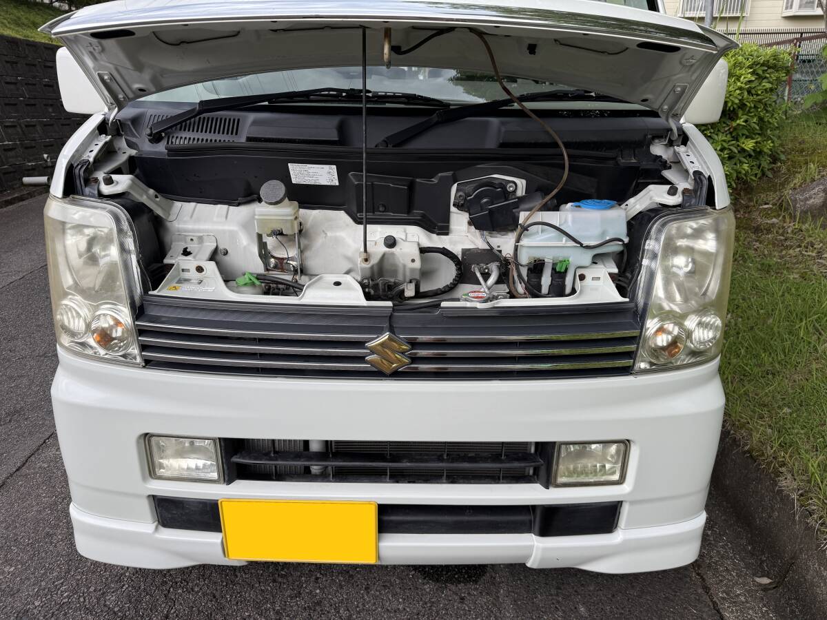 ☆愛知全込み☆ SUZUKI スズキ 車検 R8.4 低走行 67000K DA64W DA64 エブリィ ワゴン AT パワースライド ターボ ETC 付 初心者 通勤 快適_5