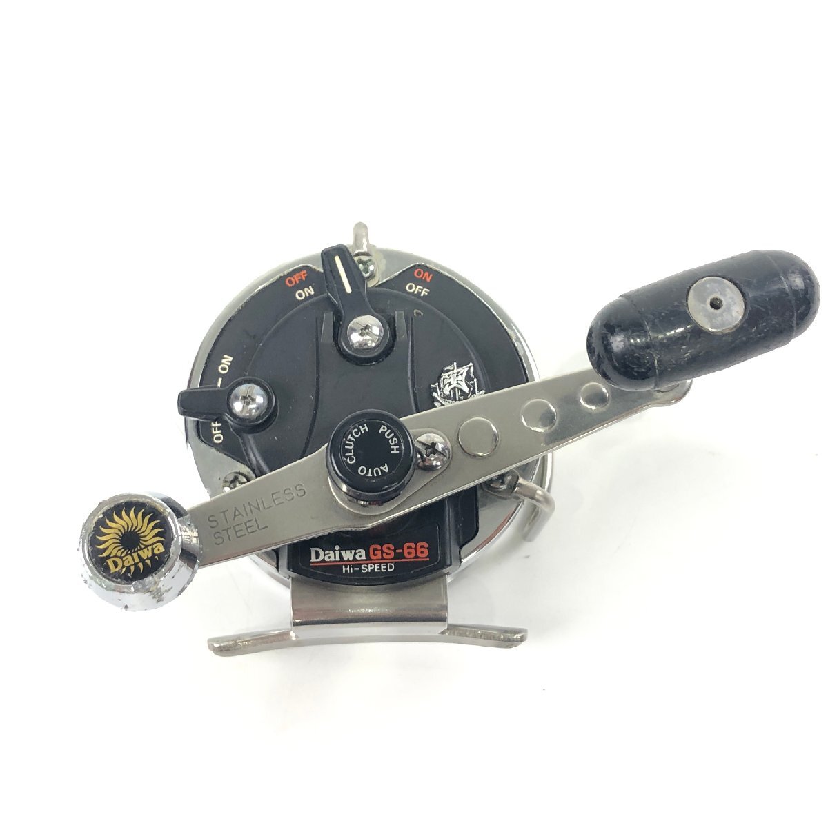 Y649】 ダイワ バイキング GS-66 方軸リール | DAIWA VIKING オールド