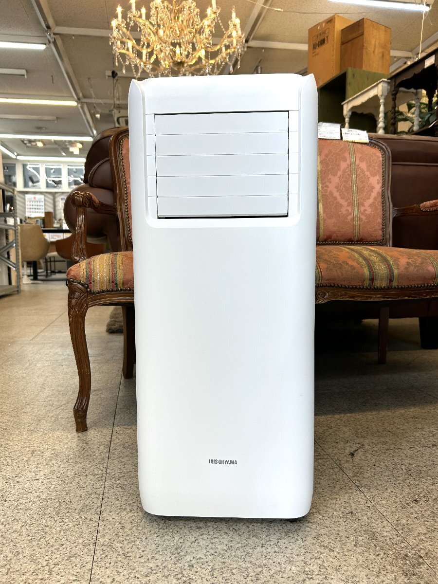 1円～□美品 動作確認済 2022年製 ポータブルクーラー 7畳 アイリス