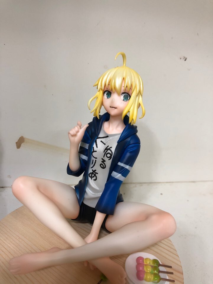ガレージキット塗装済み完成品 FGO くーねるとりあ セイバー フィギュア Fate/Grand Order FGO フェイト ガレージキット セイバー お団子 くー