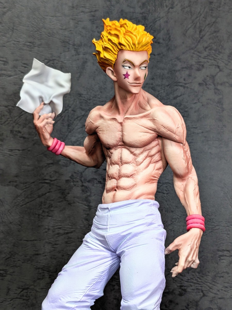 ハンターハンター ヒソカ　グランディスタ　フィギュア　リペイント　台座有り ハンターハンター grandista ヒソカ リペイント GRANDISTA フル