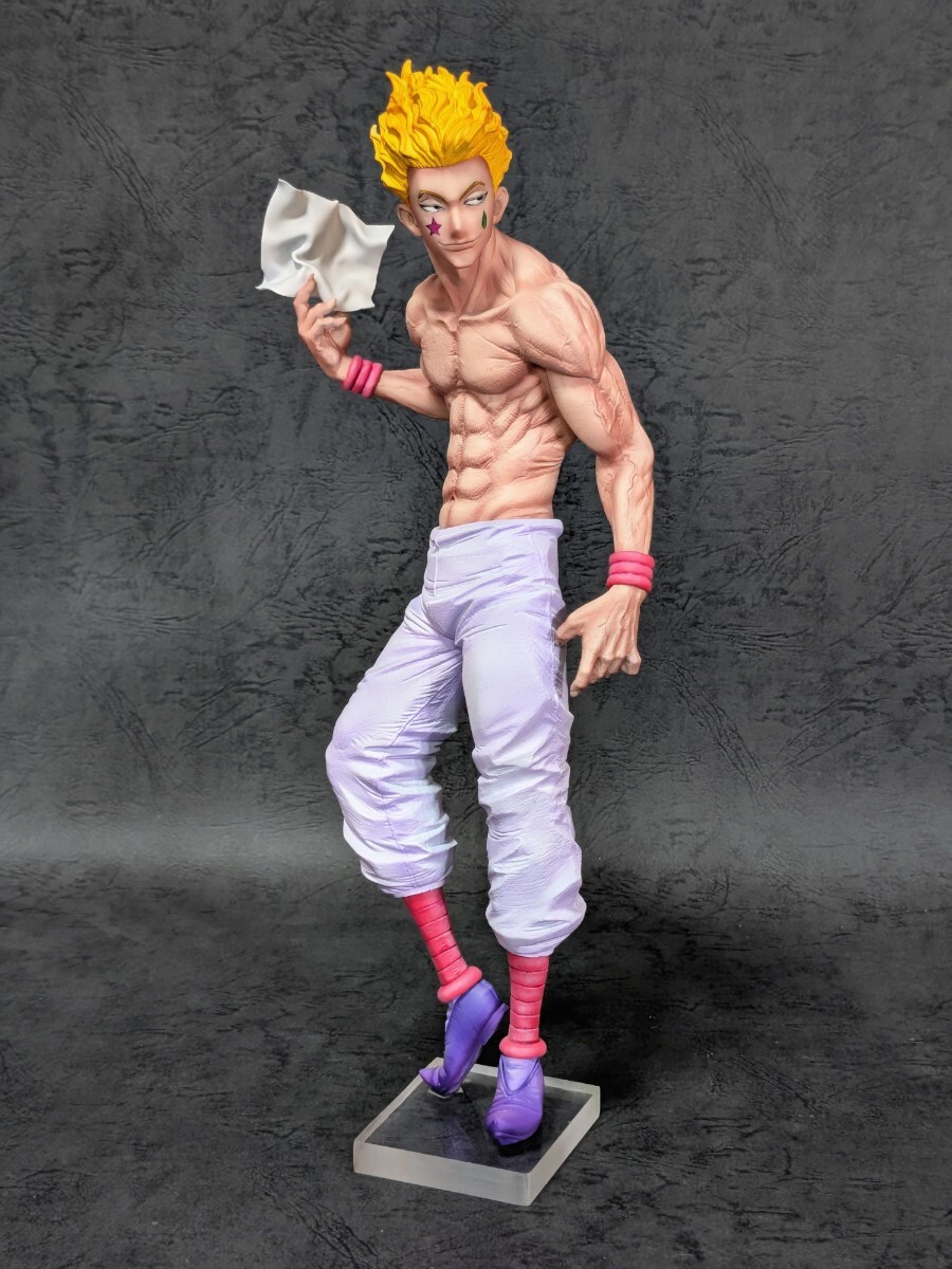 ハンターハンター ヒソカ　グランディスタ　フィギュア　リペイント　台座有り ハンターハンター grandista ヒソカ リペイント GRANDISTA フル