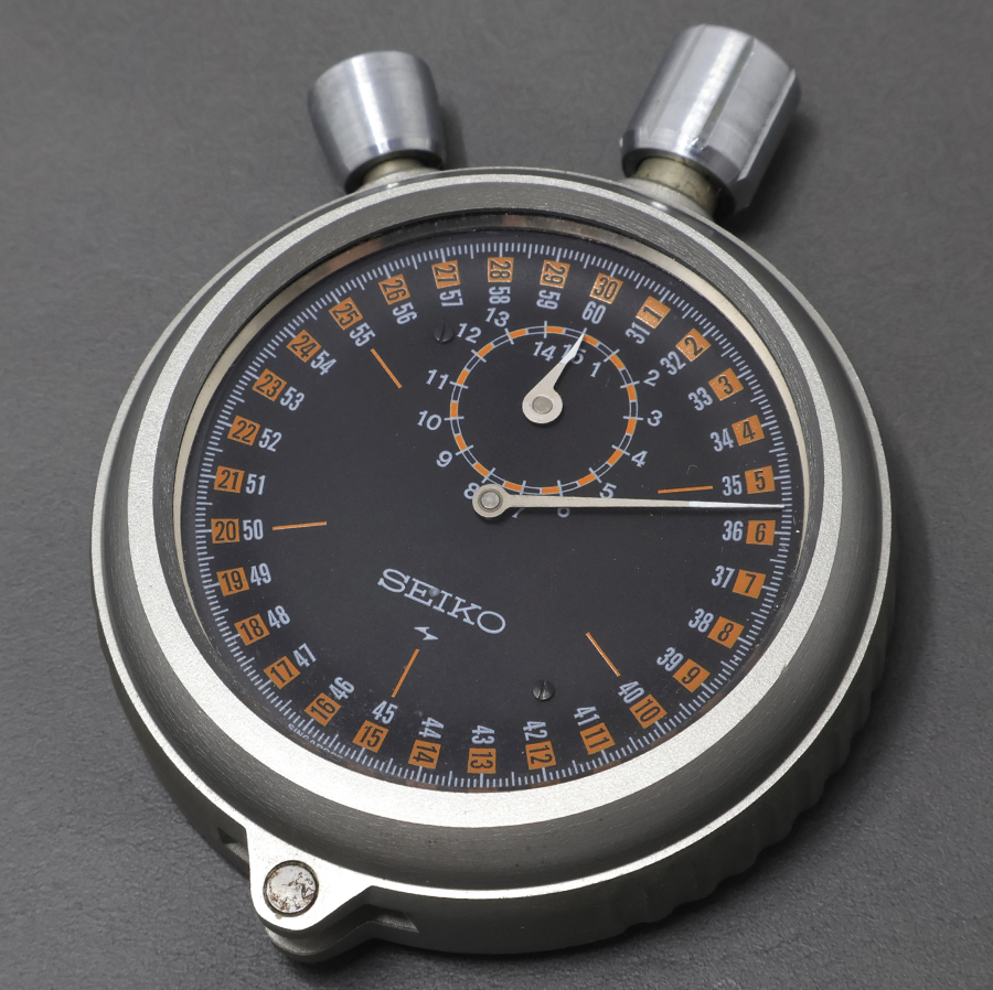 美品/稼動品】SEIKO セイコー ストップウォッチ 88-5081 ブラック