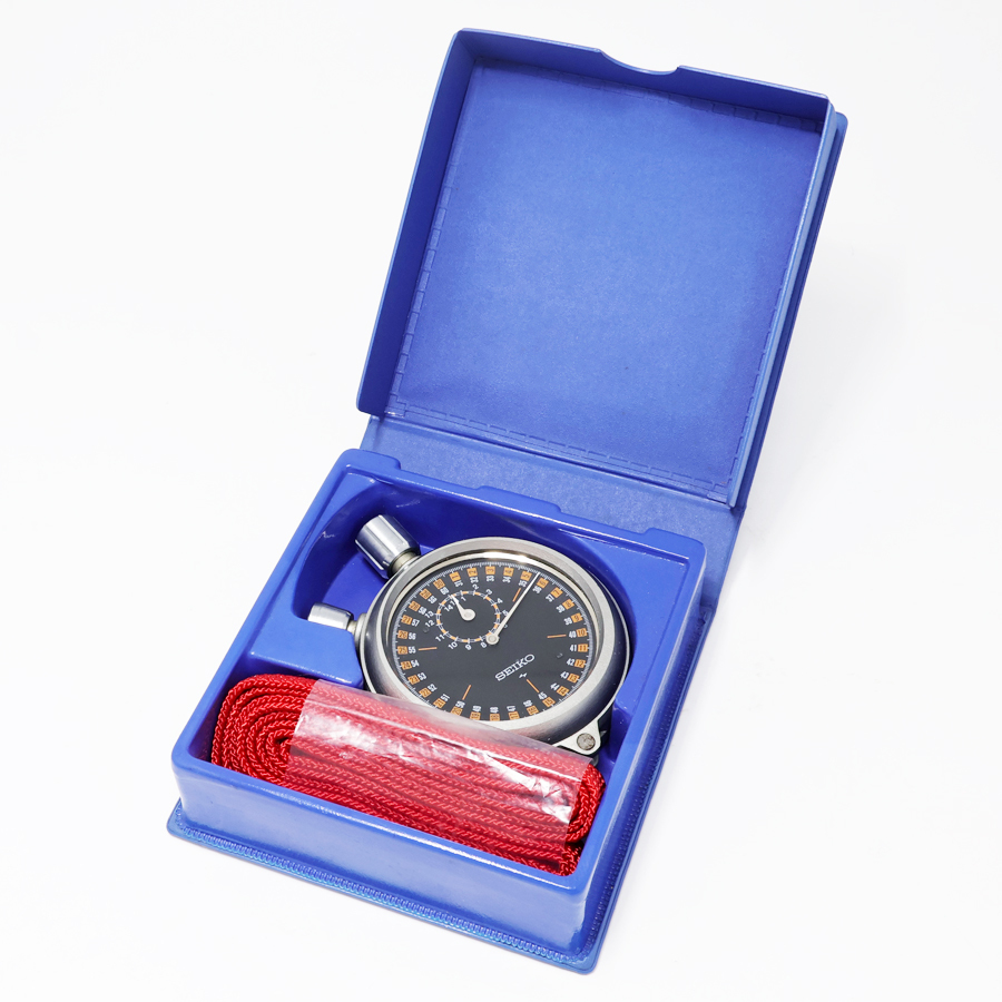 美品/稼動品】SEIKO セイコー ストップウォッチ 88-5081 ブラック