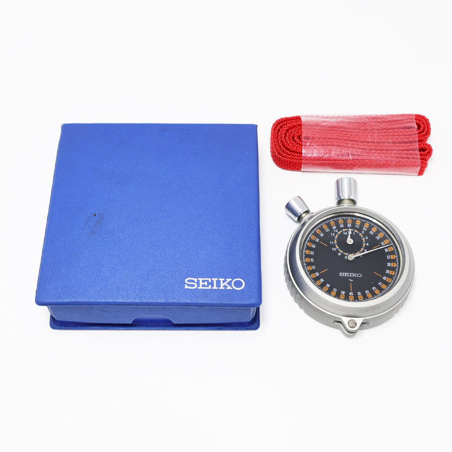 美品/稼動品】SEIKO セイコー ストップウォッチ 88-5081 ブラック