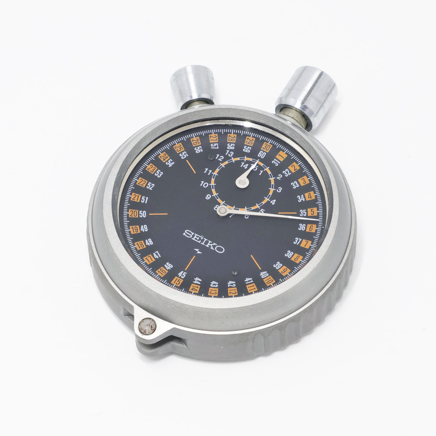 美品/稼動品】SEIKO セイコー ストップウォッチ 88-5081 ブラック
