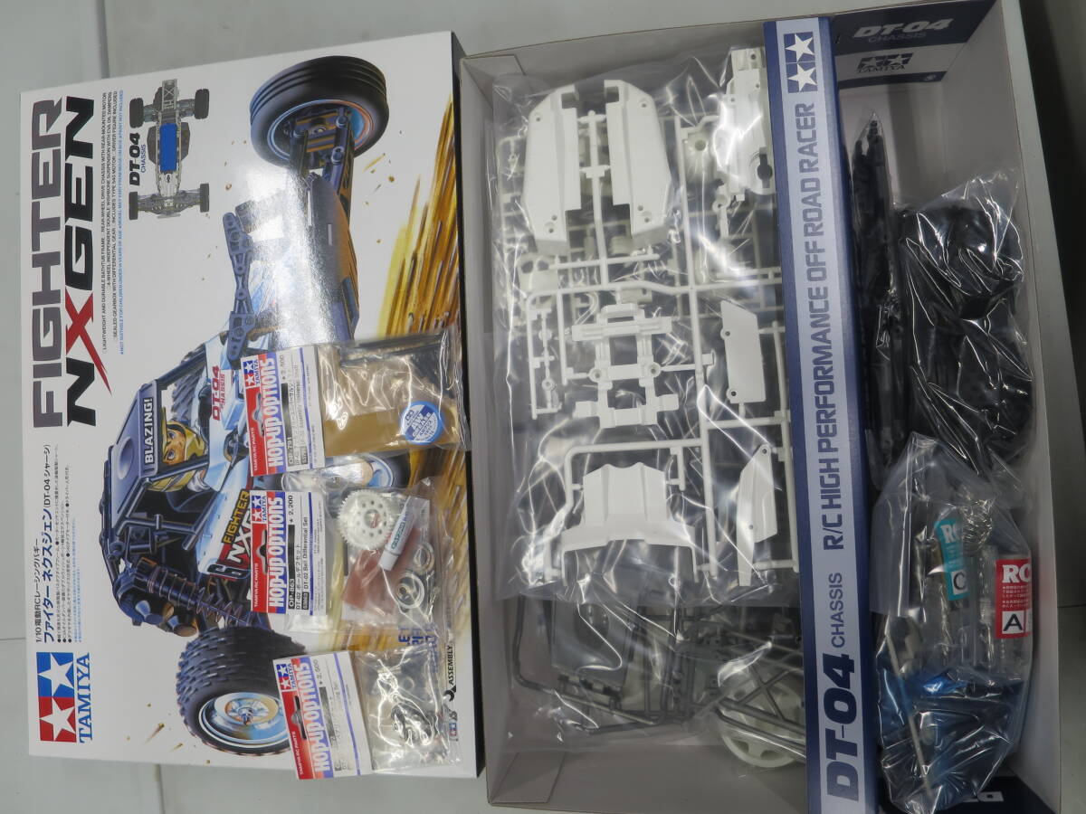 新品未使用 タミヤDT-04 ファイターネクスジェン組み立てキット＋
