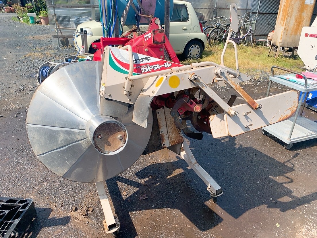 中古 Sasaki ササキ リバースあぜぬり機 カドヌール KN157T トラクター