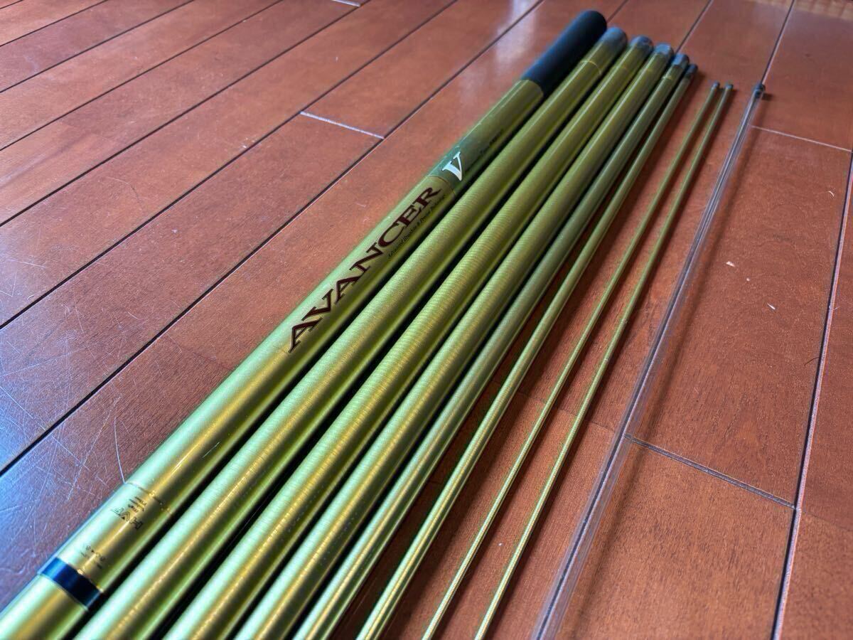 ダイワ アバンサーV Daiwa AVANCER V 早瀬抜 85MY 鮎竿 替え穂先付き