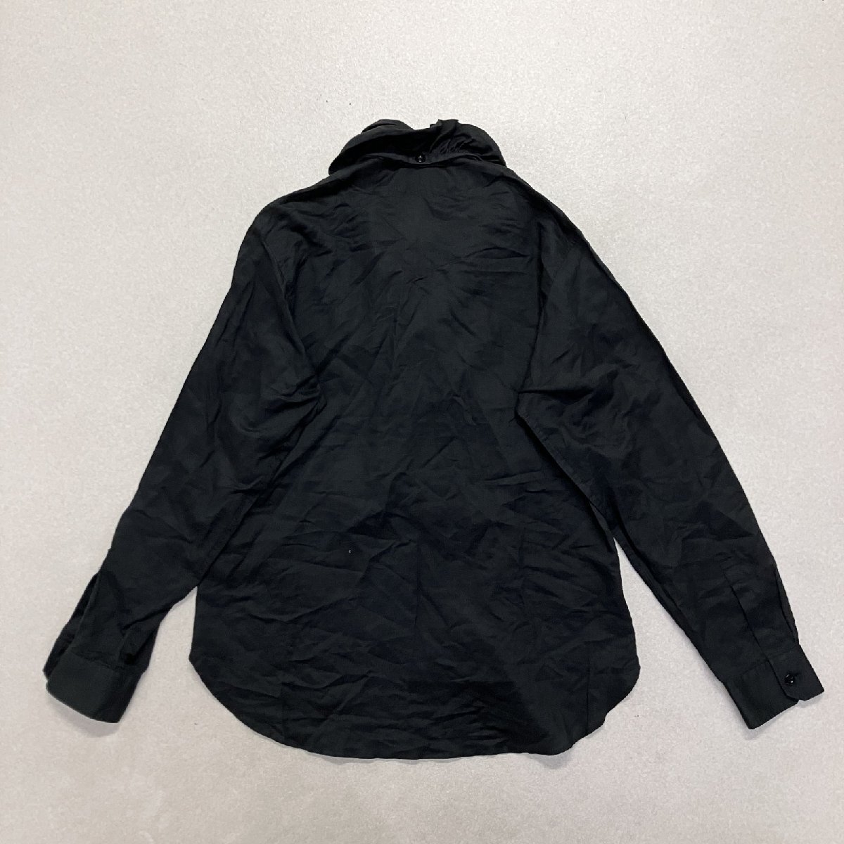 ○ Yohji Yamamoto POUR HOMME ヨウジヤマモト ブラウス シャツ 長袖