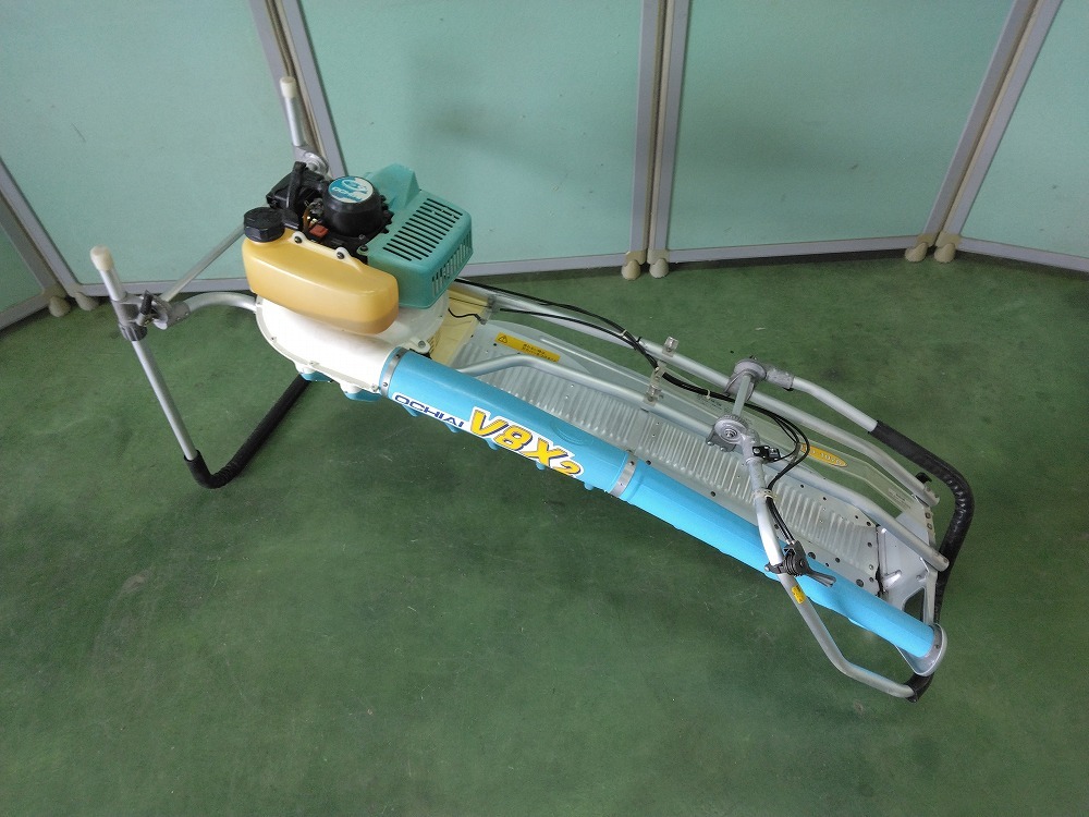 中古品 OCHIAI 落合 オチアイ 2人用 茶摘機 V8S HD-1070 茶刈機 茶園【引き取り限定・静岡県浜松市】 H-3496】中古品 OCHIAI オチアイ 落合 茶刈機 V8X2 HD-1070 茶刈り機