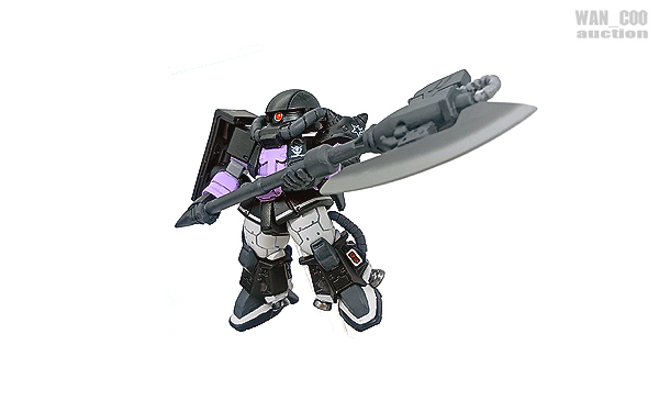 の*ん様 FW GUNDAM CONVERGE 高機動型ザク　ザクカラー塗装完成 FW GUNDAM CONVERGE 高機動型ザクII ガンダム コンバージ 塗装 改造