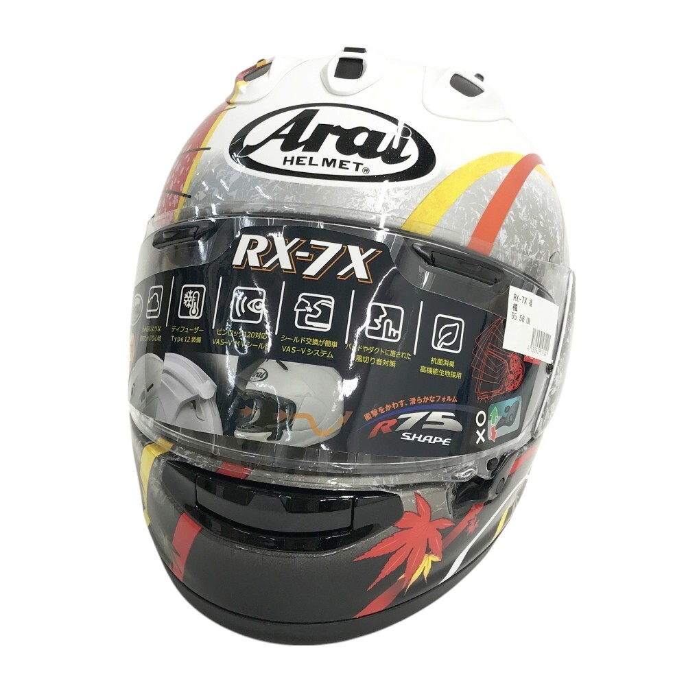 新品】ARAI アライ RX-7X 楓 フルフェイスヘルメット カエデ ホワイト