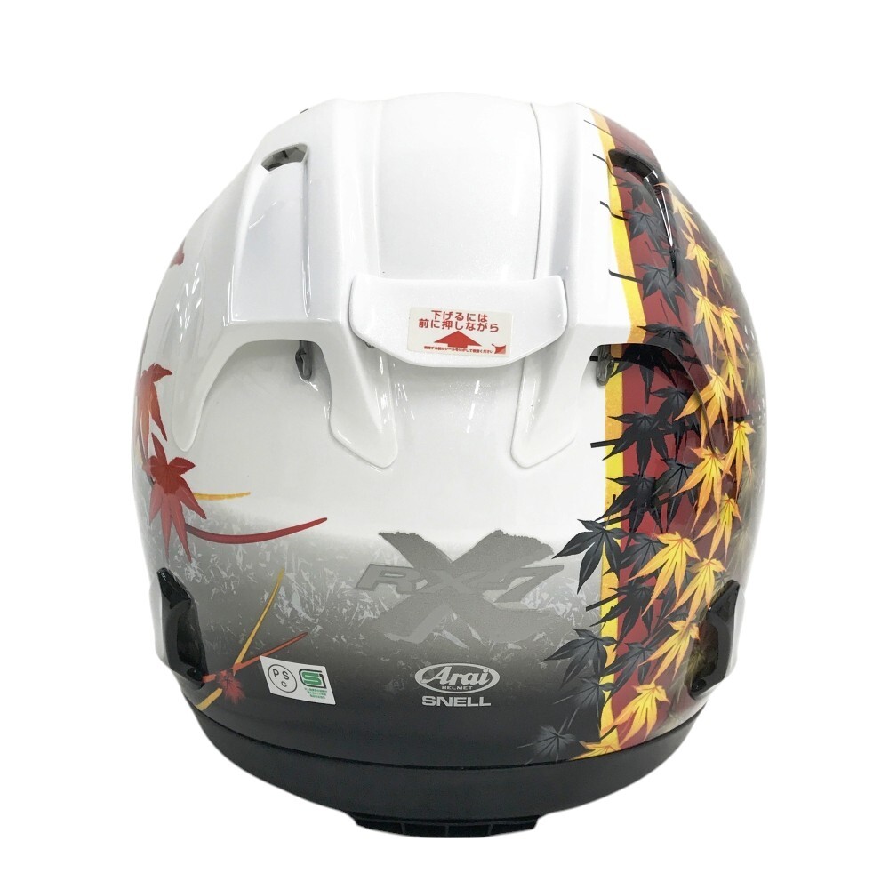 新品】ARAI アライ RX-7X 楓 フルフェイスヘルメット カエデ ホワイト