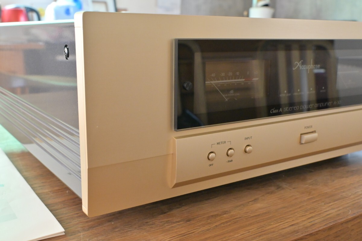 Accuphase　アキュフェーズ　 A-30 パワーアンプ　美品で完動品　_4