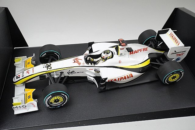 ミニチャンプス PMA 1/18 Brawn ブラウンGP BGP 001 J.バトン ブラジル