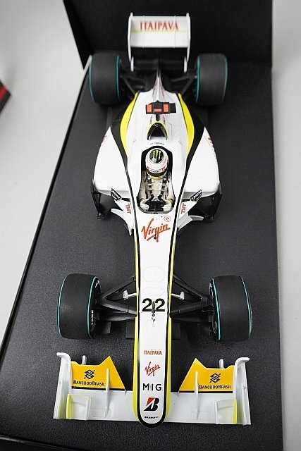 ミニチャンプス PMA 1/18 Brawn ブラウンGP BGP 001 J.バトン ブラジル