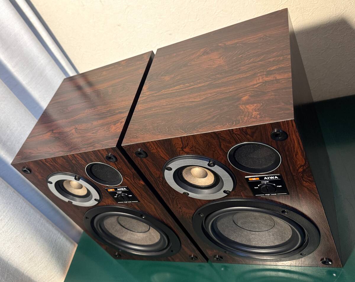 AIWA アイワ SC-61 2ウェイ・2スピーカー・バスレフ方式・低域:16cm