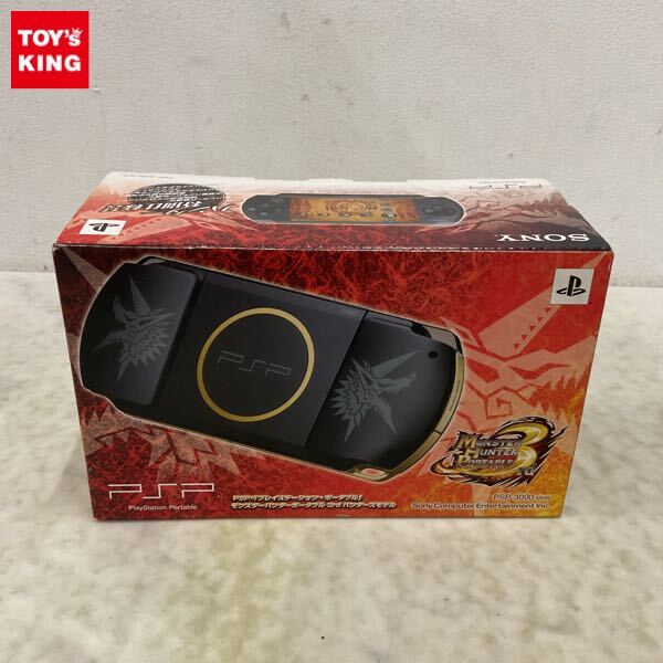 3rd本体のみ　起動確認済み 1円〜 動作確認/初期化済 PSP PSP-3000 モンスターハンターポータブル