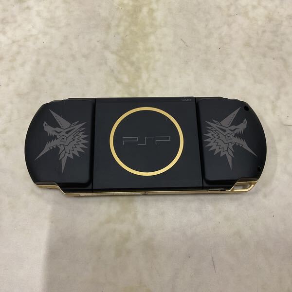 1円〜 動作確認/初期化済 PSP PSP-3000 モンスターハンターポータブル