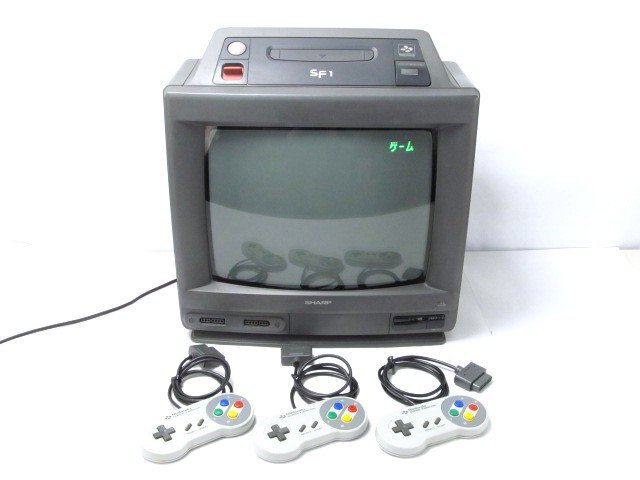 ☆SHARP 14G-SF1 スーパーファミコン内蔵テレビ 14インチ シャープ
