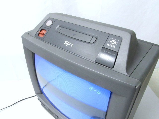 ☆SHARP 14G-SF1 スーパーファミコン内蔵テレビ 14インチ シャープ