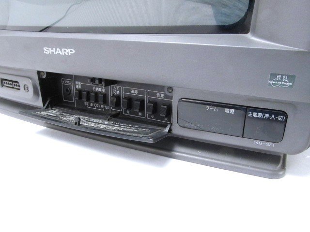 ☆SHARP 14G-SF1 スーパーファミコン内蔵テレビ 14インチ シャープ