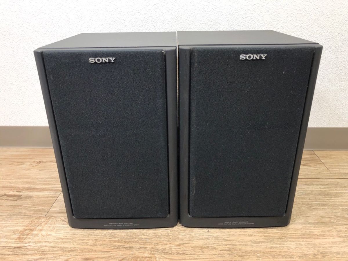7/112 【ジャンク】 SONY MHC-P33X Pixy Wカセット リモコンあり